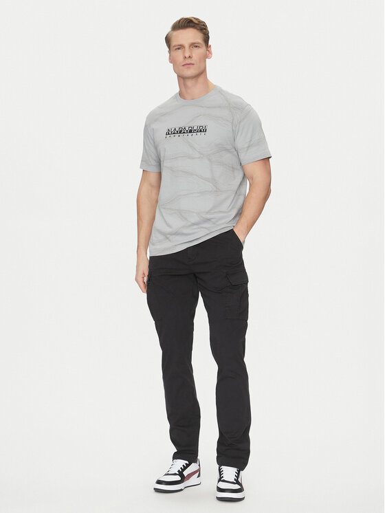Napapijri Napapijri Hlače NP0A4IDQ0411 Siva Regular Fit