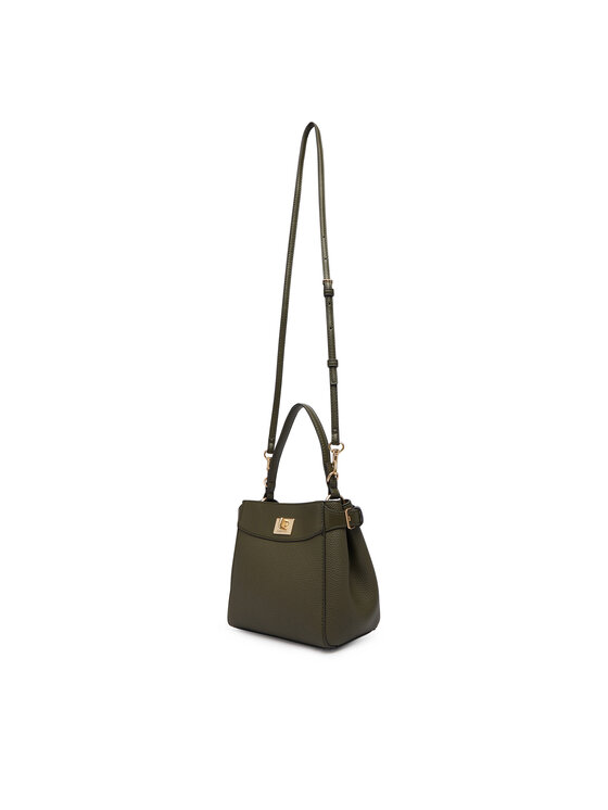 Calvin Klein Calvin Klein Kabelka Mix Media Crossbody LV04F3885G Tmavě zelená
