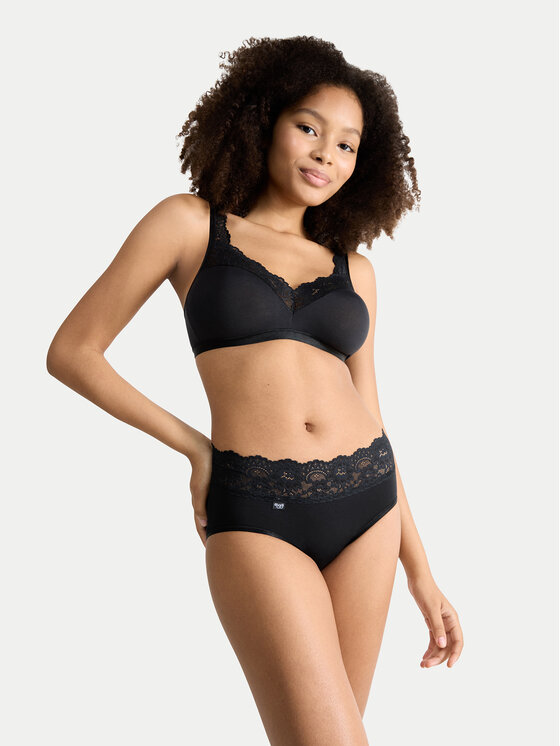 Sloggi Sloggi Culotte classiche Romance 10031896 Nero