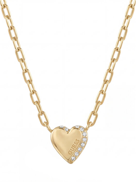 Guess Guess Naszyjnik JUBN06087JWYGT/U Złoty