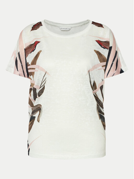 TATUUM Tatuum Футболка Adella T2407.045 Écru Regular Fit