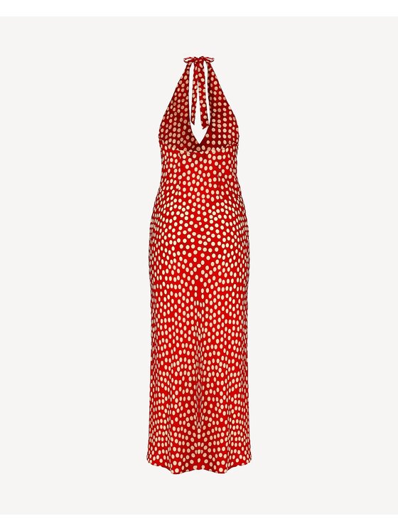 Castellani Castellani Sukienka codzienna Sukienka Lussia Czerwony Regular Fit