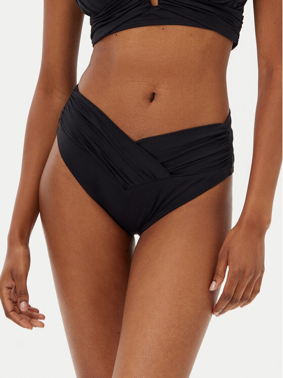 Dół od bikini MICHAEL Michael Kors, Rozmiar L, Czarne, MM2R065