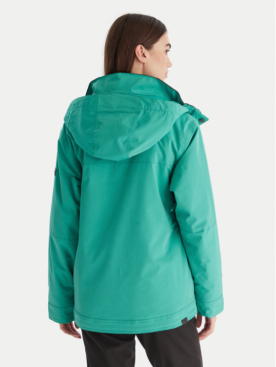 Roxy Roxy Slēpošanas jaka ERJTJ03530 Zaļš Regular Fit