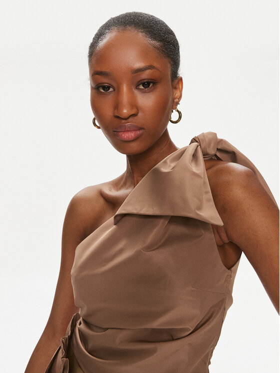 PINKO Pinko Блузка Nosiola 102780 Y3LE Коричневий Slim Fit