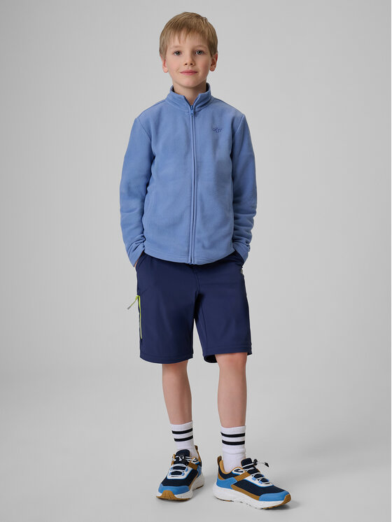 4F 4F Spodnie outdoor OUTERWEAR Granatowy Regular Fit
