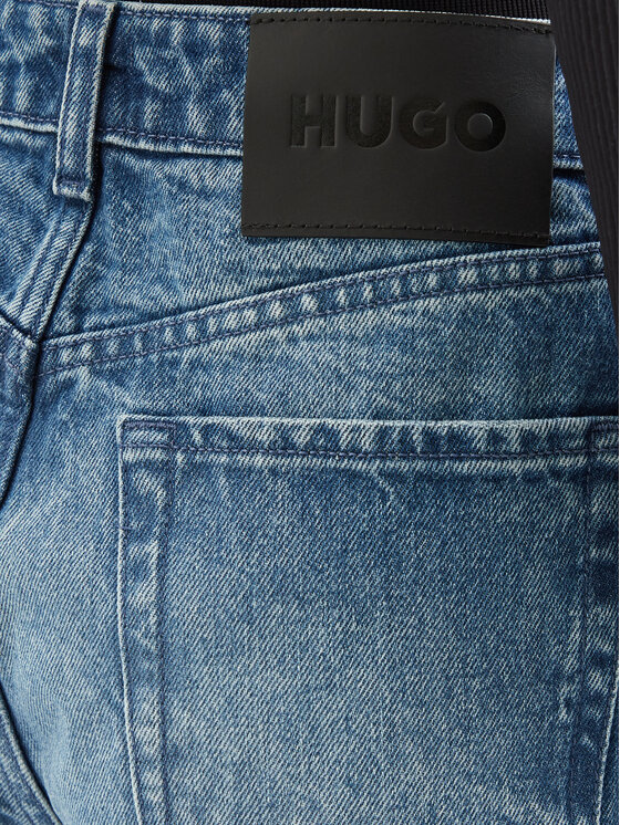 HUGO HUGO Džinsai 50530316 Mėlyna Regular Fit