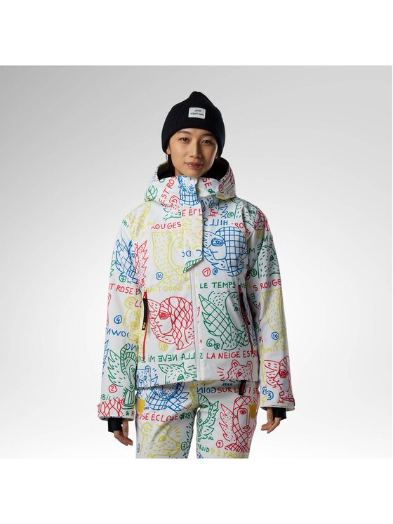 Rossignol Rossignol Kurtka narciarska W Jcc Sublime Insulated Jacket Kolorowy Slim Fit