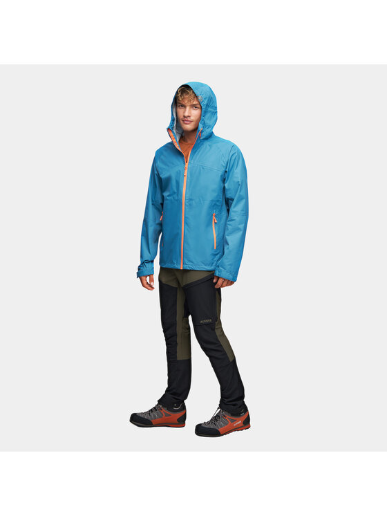Alpinus Alpinus Kurtka przeciwdeszczowa Carniche Niebieski Active Fit