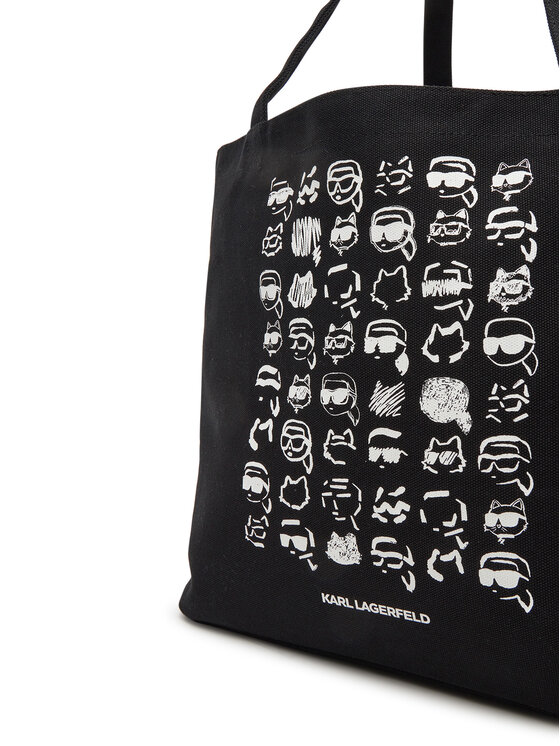 KARL LAGERFELD KARL LAGERFELD Torbica A2W50023 Crna