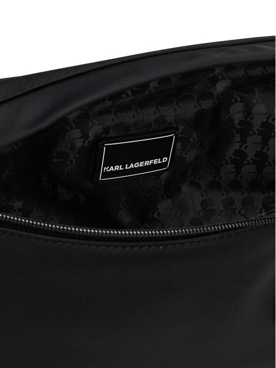 KARL LAGERFELD KARL LAGERFELD torba za okoli pasu A1M30074 Črna