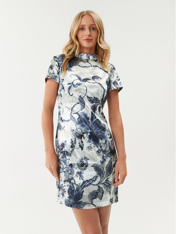 Guess Guess Ежедневна рокля W3RK90 WECV2 Син Slim Fit