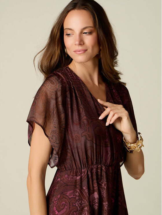 Oltre Oltre Abito da sera 7033J001030N0V7 Marrone Regular Fit
