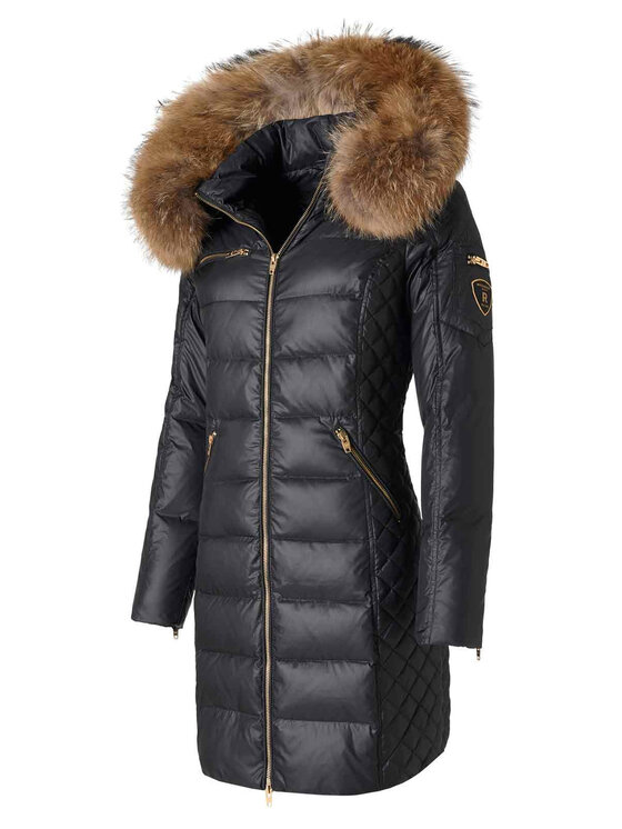 ROCKANDBLUE ROCKANDBLUE Zimní kabát CIARA Černá Slim Fit