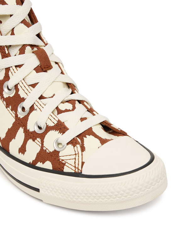 Converse Converse Кеди Chuck Taylor All Star Cow Print A17924C Коричневий