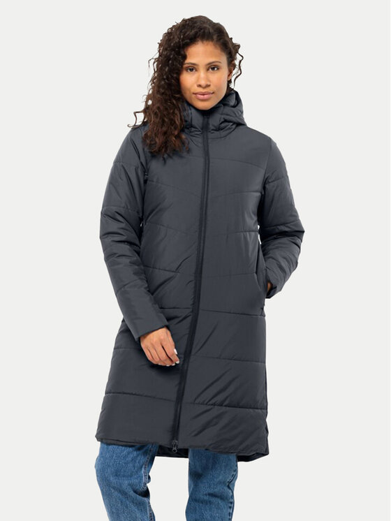 Jack Wolfskin Jack Wolfskin Télikabát Deutzer 1207501 Fekete Regular Fit