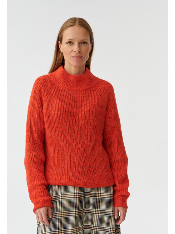 TATUUM TATUUM Sweter SUZI Pomarańczowy