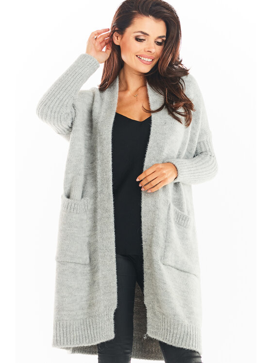 Sweter Awama, Szary, A395