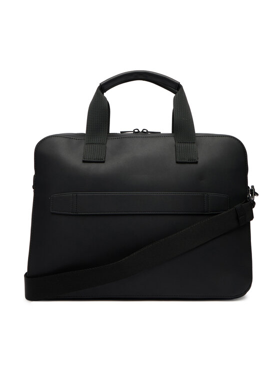 Tommy Hilfiger Tommy Hilfiger Laptoptáska Th Foundation Computer Bag AM0AM14158 Fekete