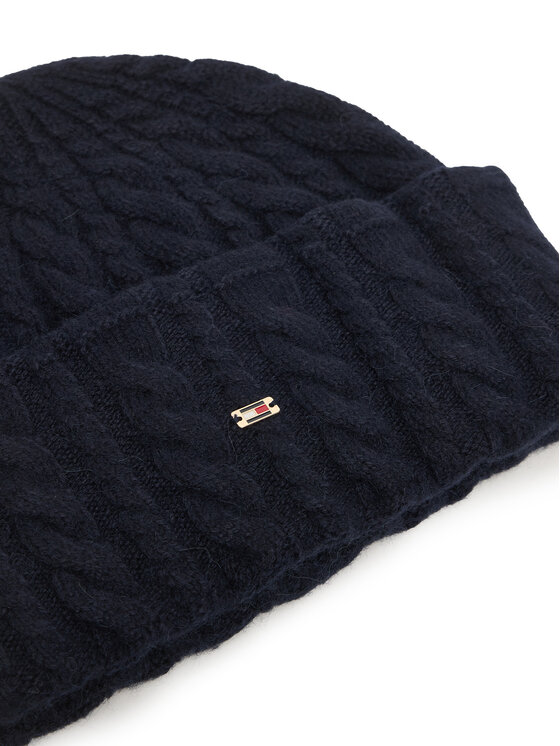 Tommy Hilfiger Tommy Hilfiger Mütze AW0AW19111 Dunkelblau