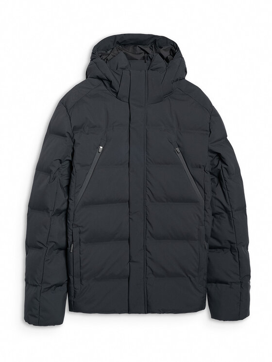 4F 4F Kurtka puchowa casual Czarny Regular Fit