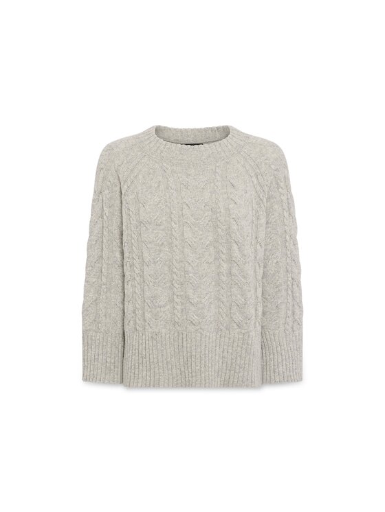 Elena Mirò Elena Mirò Cardigan M412Z000537N003 Grigio Boxy Fit