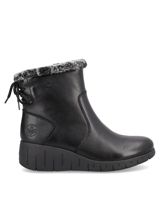 Botine Rieker Y1350-00 Negru