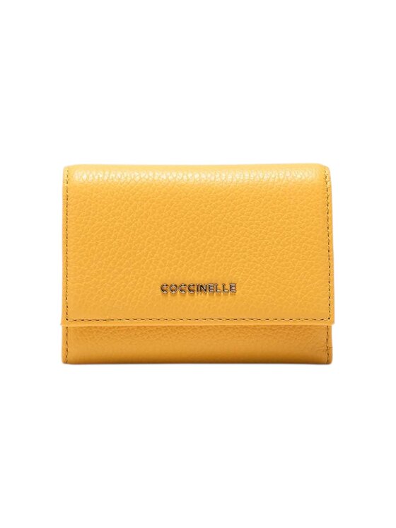 Coccinelle Coccinelle Portafoglio Metallic S1 Giallo