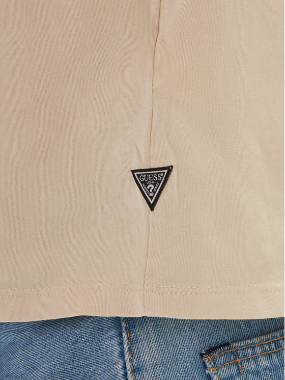 Guess Guess T-shirt M6GI27 K3249 Beige Regular Fit