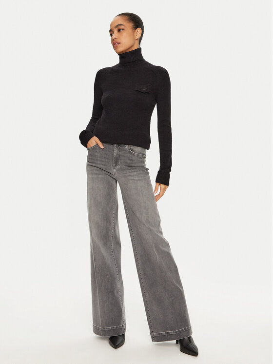 Liu Jo Liu Jo Jeansy UF4068 DS615 Szary Regular Fit