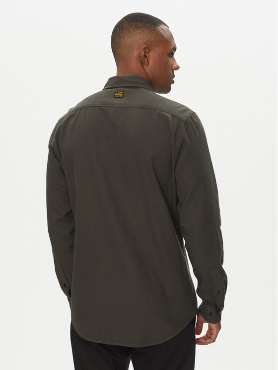 G-Star Raw G-Star Raw Koszula Marine D24963-D454 Brązowy Slim Fit