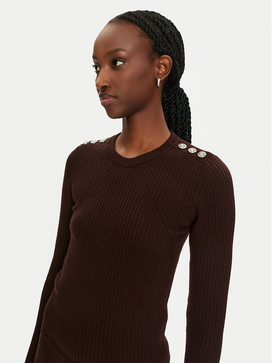 PINKO Pinko Džemper Costina 104020 A15S Smeđa Slim Fit