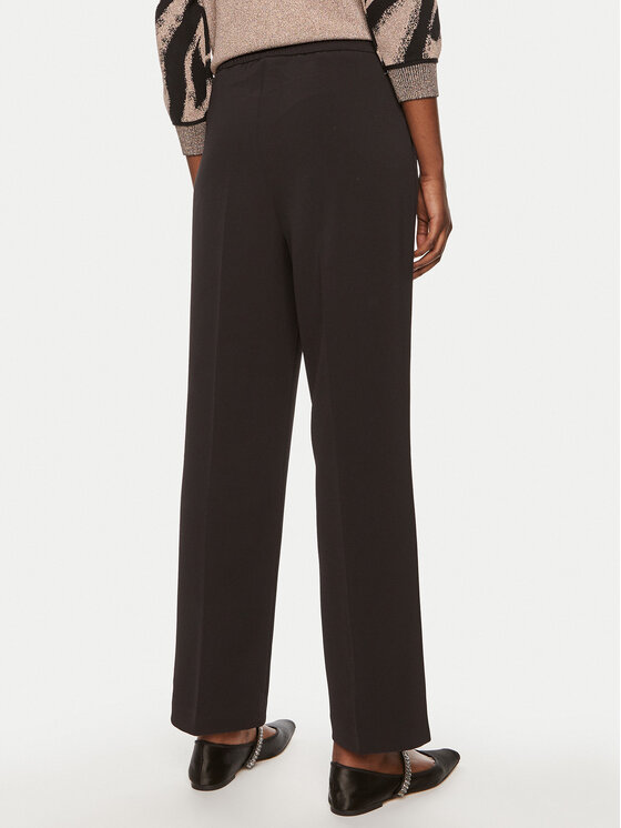 Liu Jo Liu Jo Spodnie materiałowe WF4280 T0486 Czarny Regular Fit