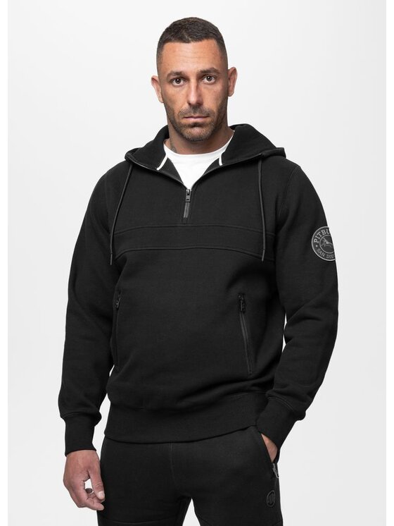 PITBULL PITBULL Bluza GIBSON Czarny Regular Fit