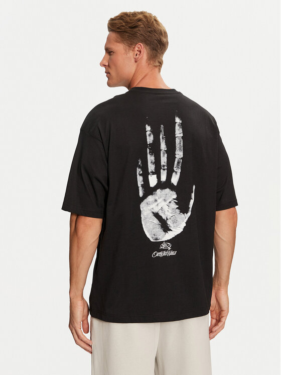 K1X K1X T-shirt 60690063 Crna Regular Fit