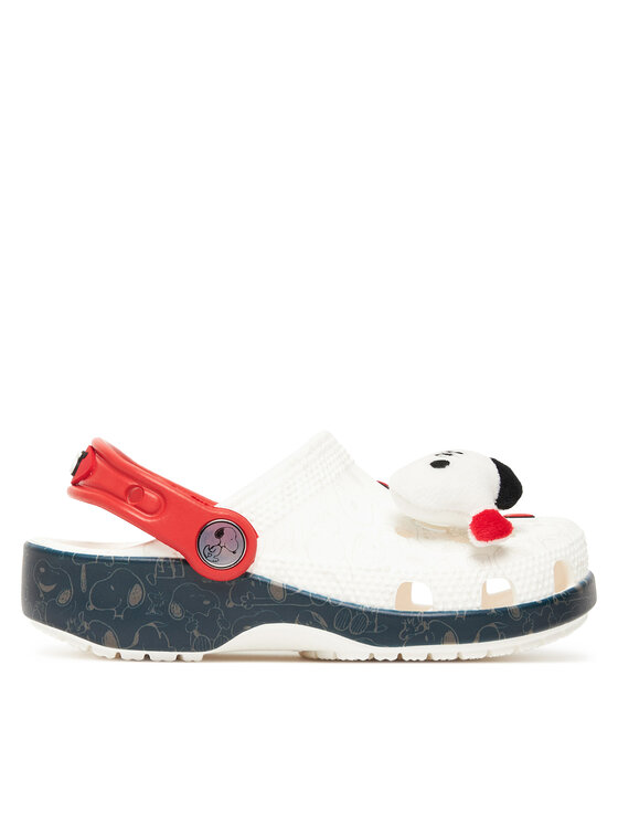 Crocs Crocs Nazouváky Classic Peanuts 21112 Bílá