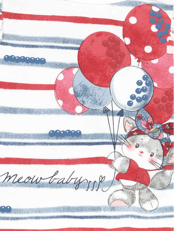 Completo T-shirt e pantaloncini 1232 Multicolore