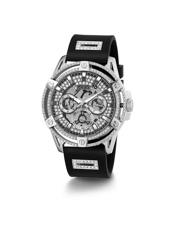 Guess Guess Hodinky GW0537G1 Stříbrná