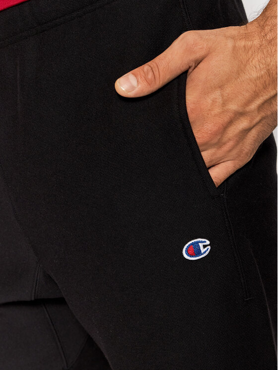 Champion Champion Αθλητικό σορτς Logo 216543 Μαύρο Custom Fit