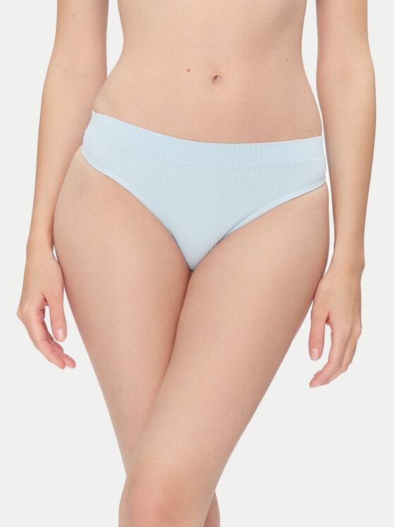 Hunkemöller Hunkemöller Kalhotky string Dianne 302143 Světle modrá