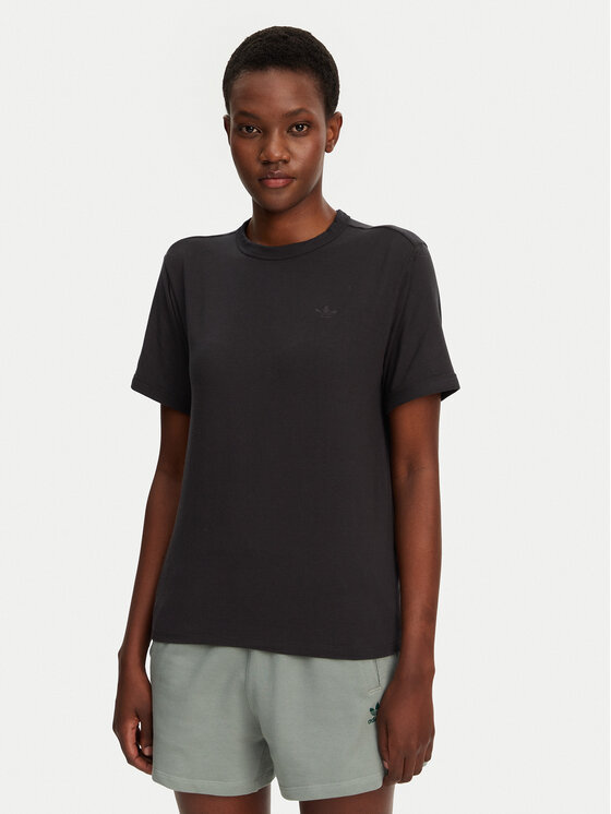 adidas adidas Tricou Premium Essentials JD4765 Negru Regular Fit