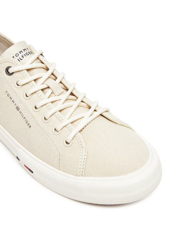 Tommy Hilfiger Tommy Hilfiger Teniszcipő Hi Vulc Street Canvas FM0FM05515 Bézs