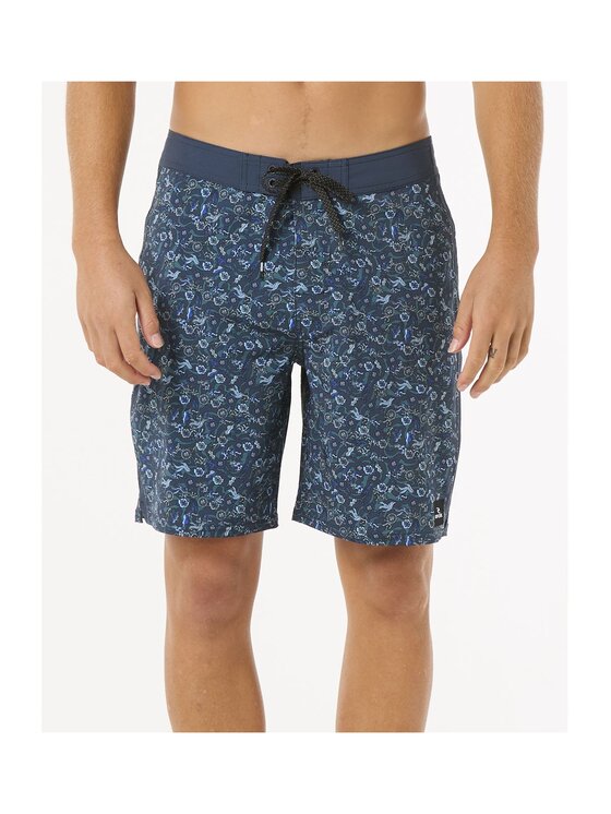 Rip Curl Rip Curl Szorty kąpielowe Mirage Floral Reef Granatowy Regular Fit