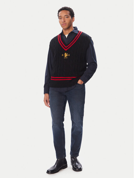 Polo Ralph Lauren Polo Ralph Lauren Sweter 710B28790001 Czarny Regular Fit