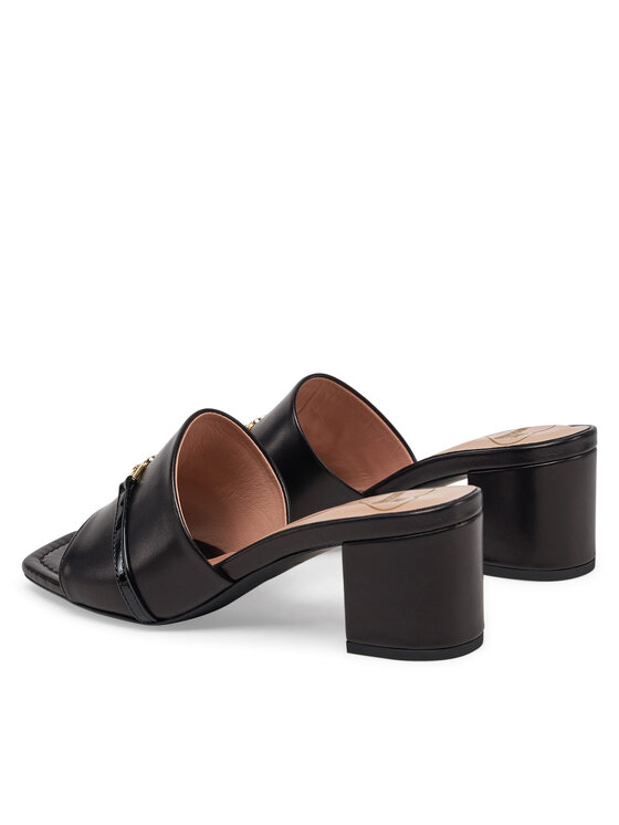 LOVE MOSCHINO LOVE MOSCHINO Şlapi JA28075G1MIA400A Negru