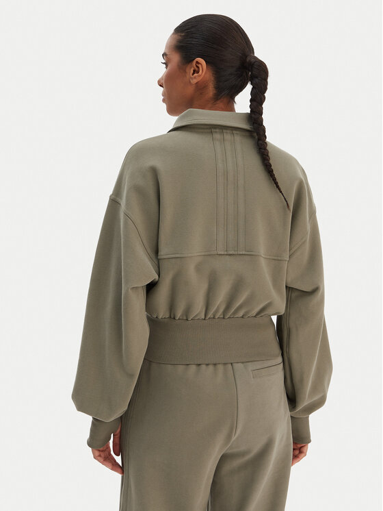 adidas adidas Суитшърт JM1101 Зелен Loose Fit