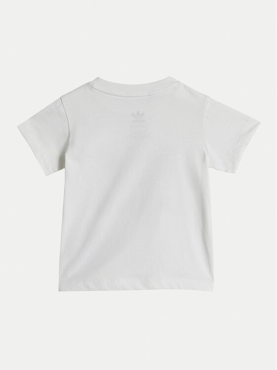 adidas adidas Set tricou și pantaloni scurți JE0524 Turcoaz Regular Fit