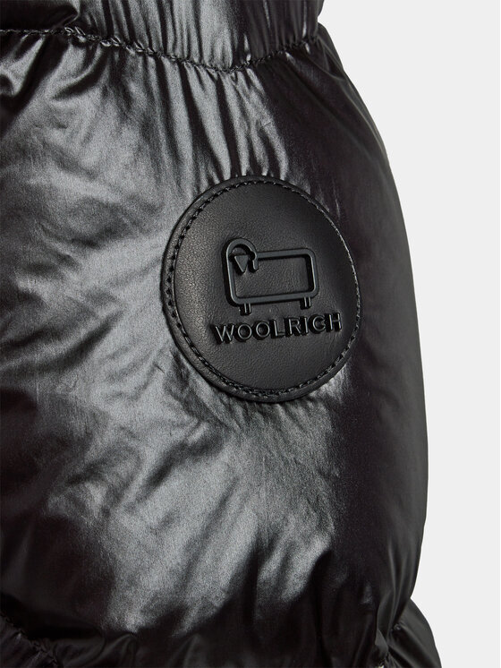 Woolrich Woolrich Pernata jakna Aliquippa Long CFWWOU0926FRUT3085 Crna Regular Fit