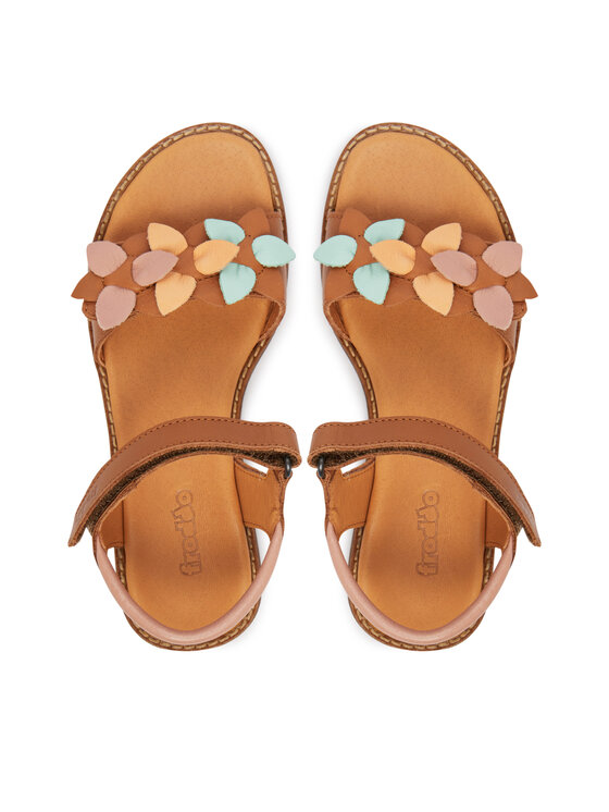 Froddo Froddo Sandaalid Lorine Flowers G3150251-41 S Pruun