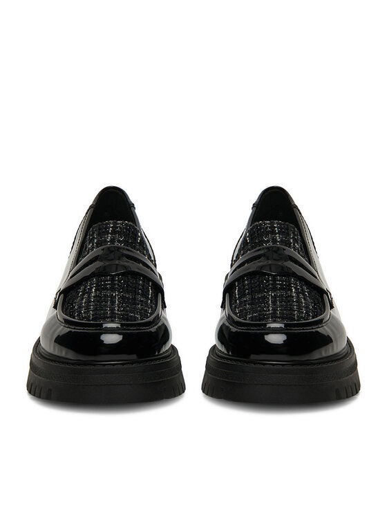 Rieker Rieker Loafersy 47550-00 Czarny